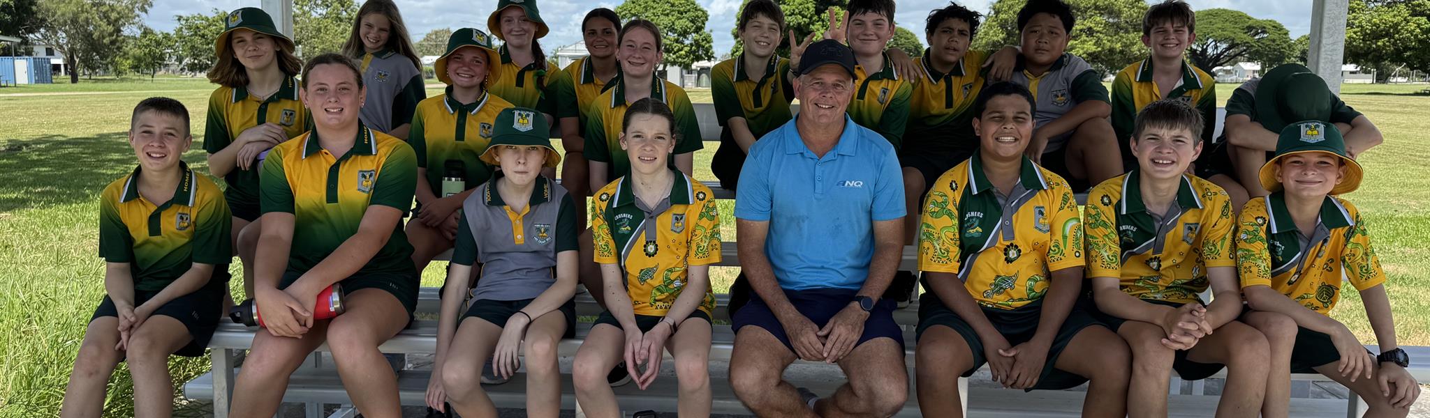 Students involved in the sports excellence program
